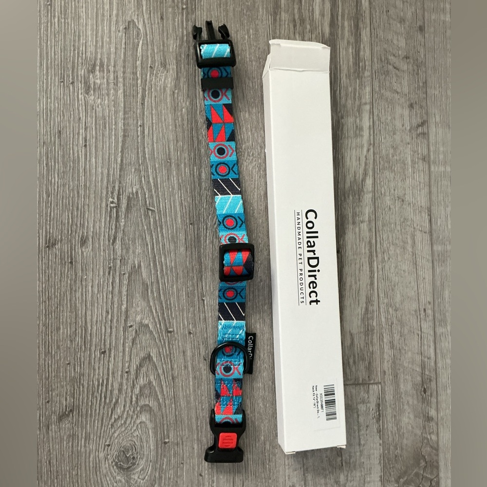 Tribal Ethnic Aztec Pattern, Adjustable Soft Nylon Pet Collar🌻 - Picture 3 of 3